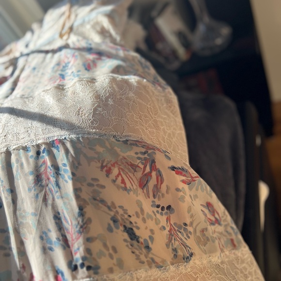 BCBGMAXAZRIA Elle strapless floral lace gown - Picture 12 of 16